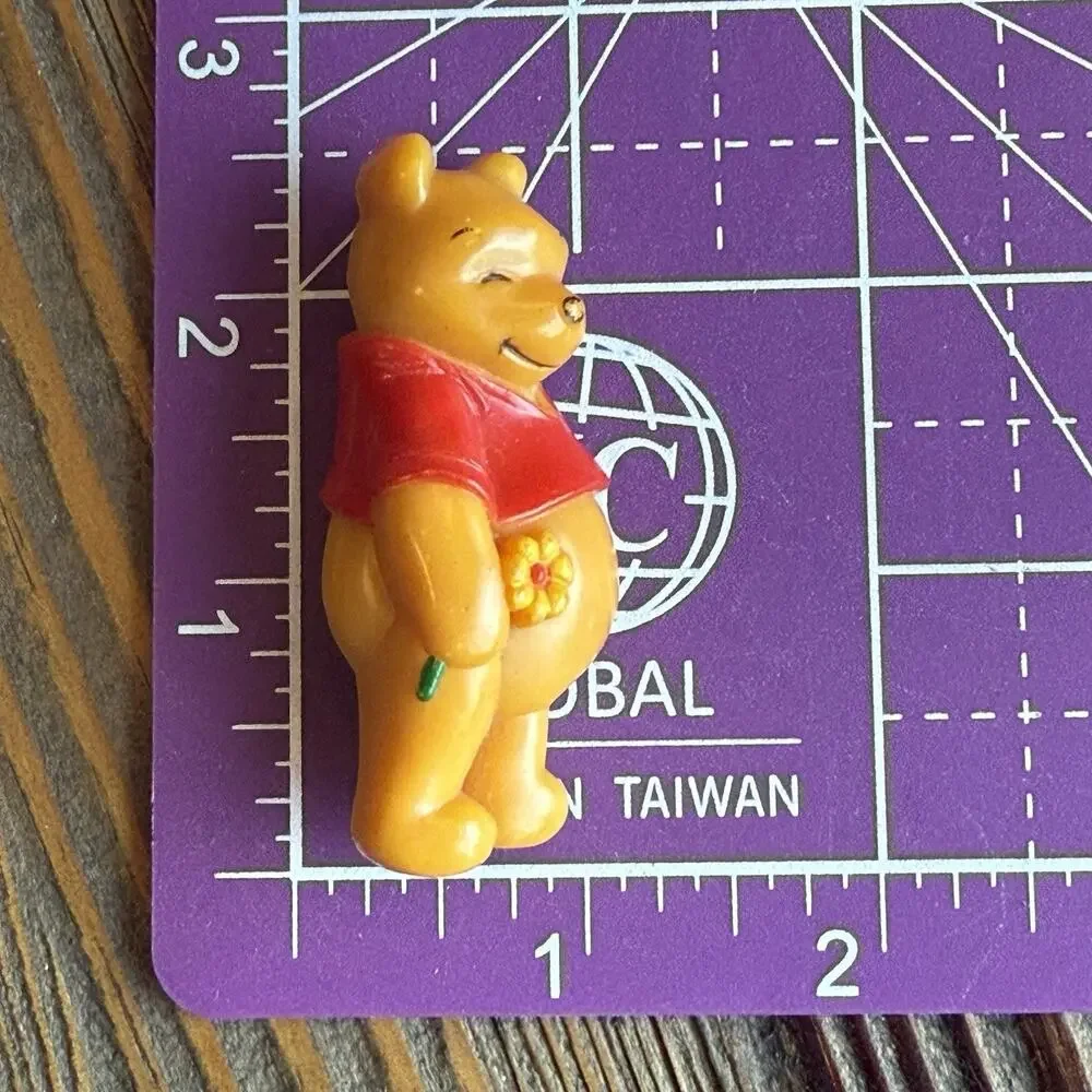 Vintage Walt Disney Winnie the Pooh Lapel Pin 1970's Hallmark Unique Keepsake